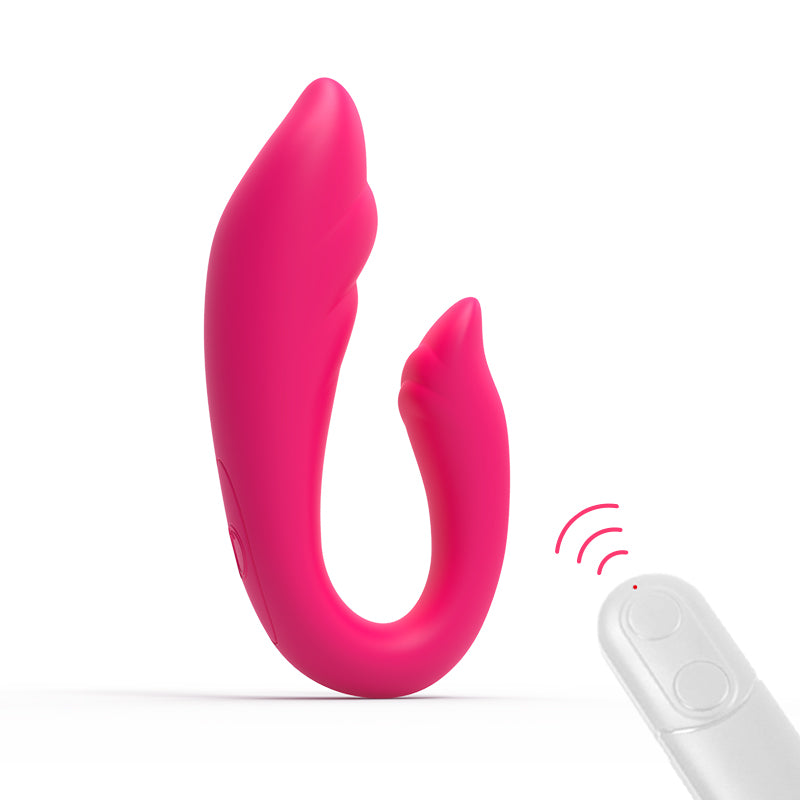 Free remote control wearing vibrator