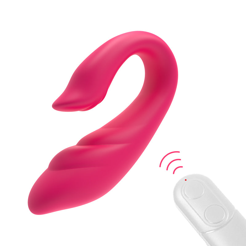 Free remote control wearing vibrator