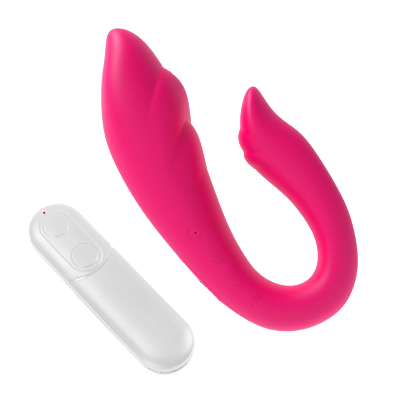 Free remote control wearing vibrator