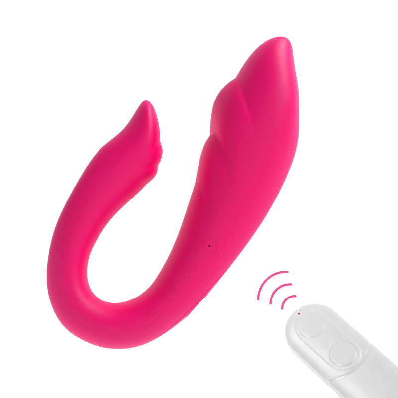 Free remote control wearing vibrator